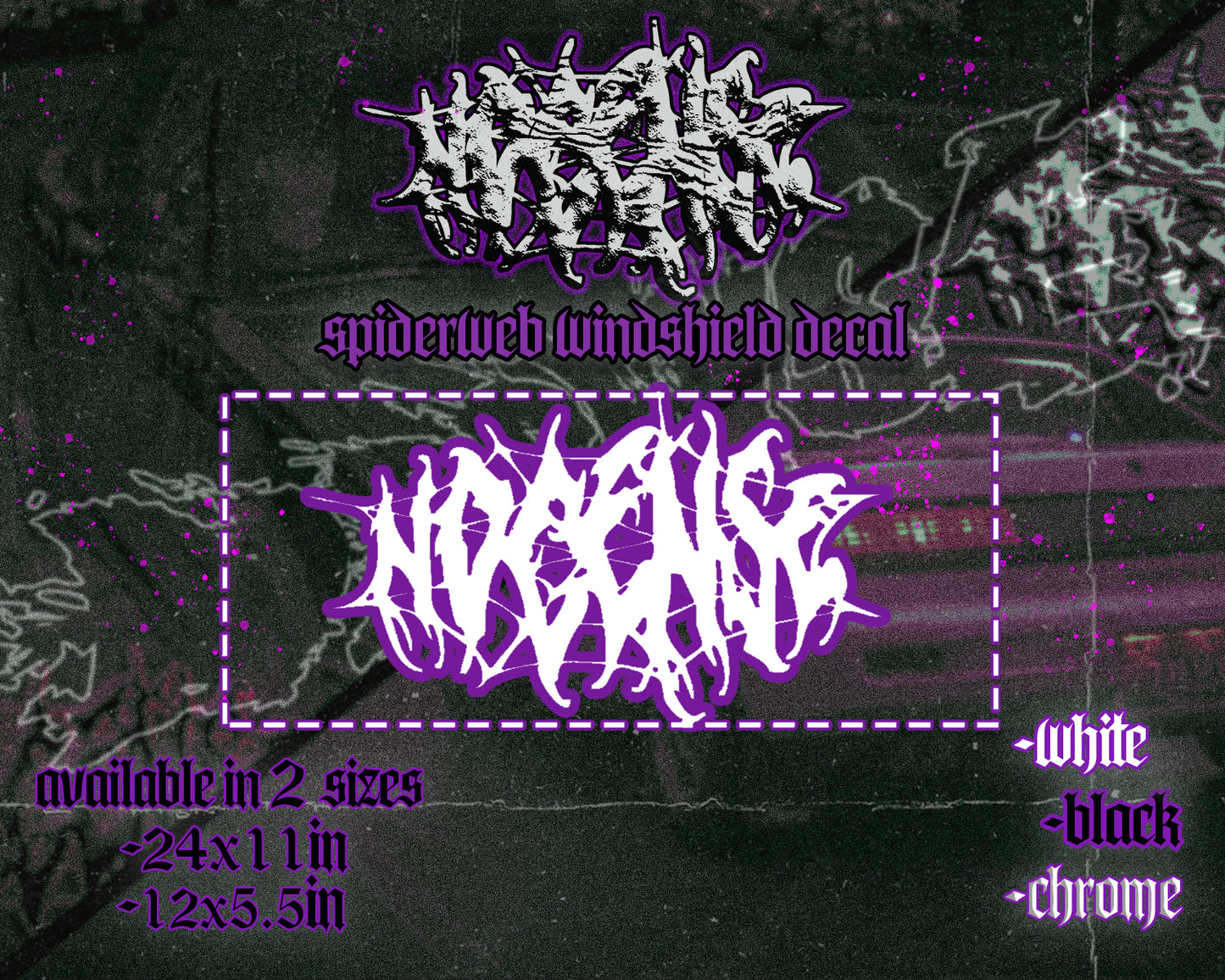 Spider Web Banner